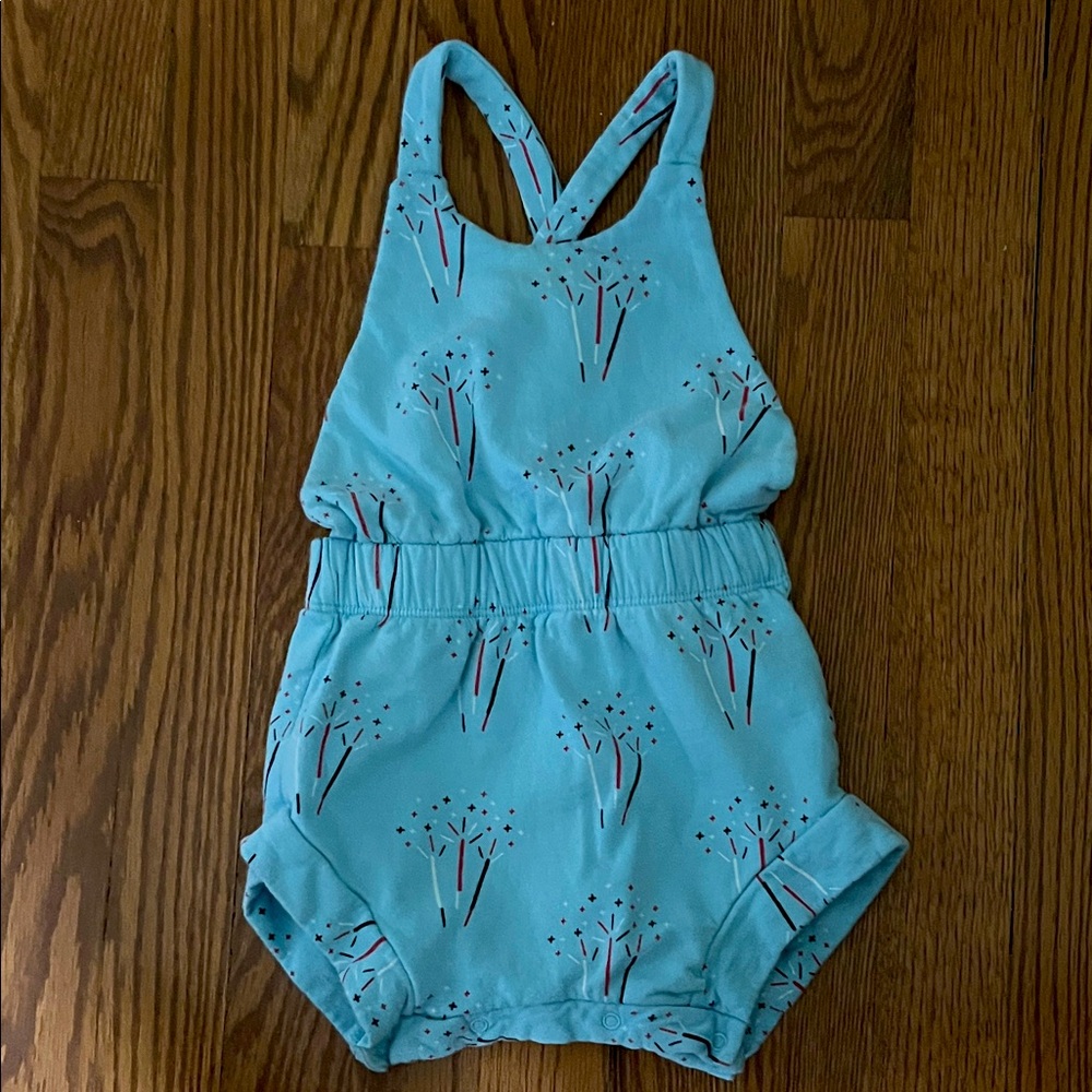 Monica + Andy firework romper